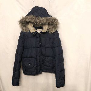 Aeropostal Hooded Puffer Coat